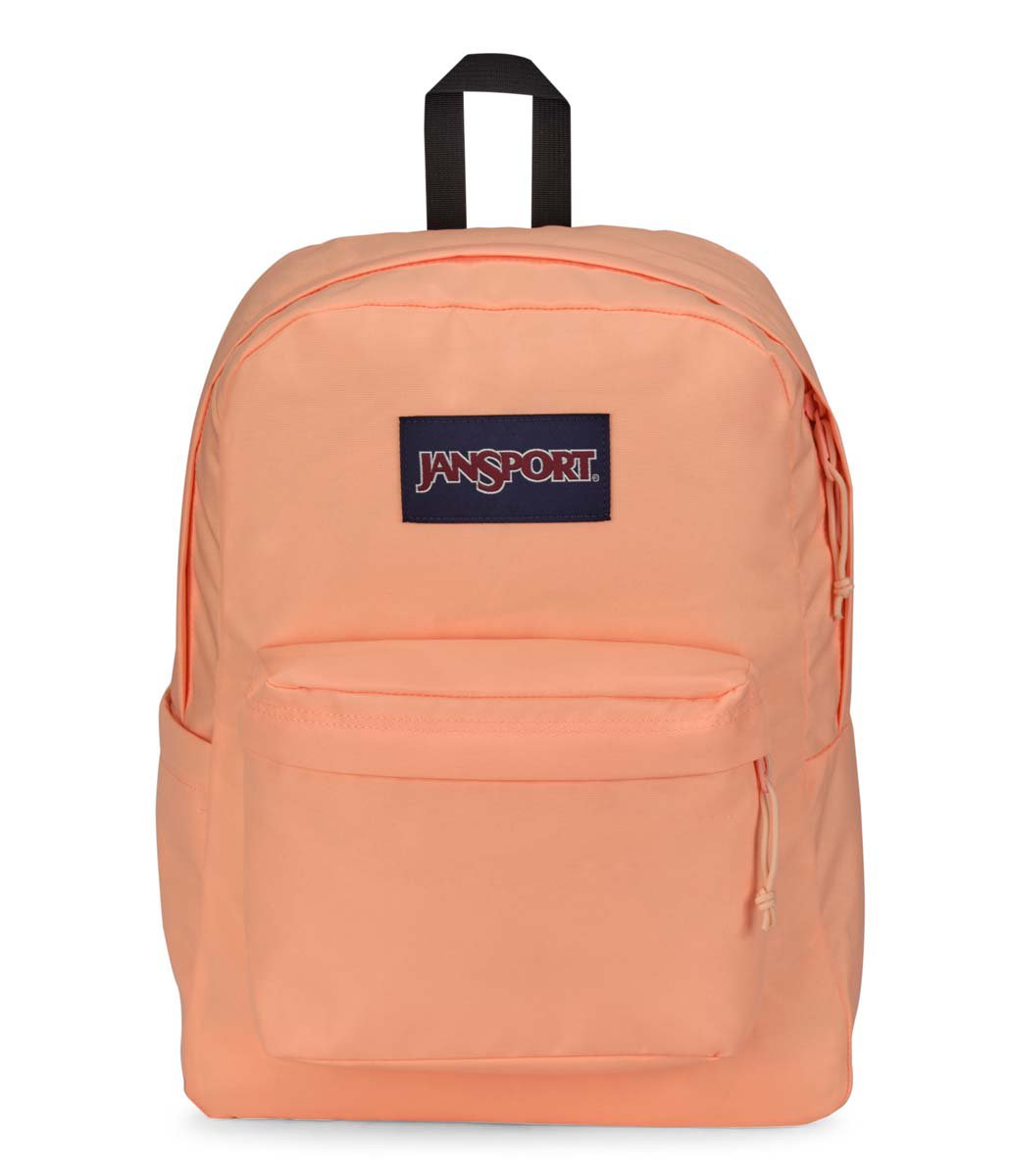 Jansport Superbreak Plus Backpack - Peach Neon – Canada Luggage Depot