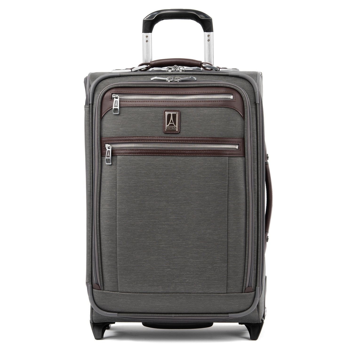 Travelpro Platinum Elite 22 Inch Expandable Carry-On Rollaboard Luggage Grey