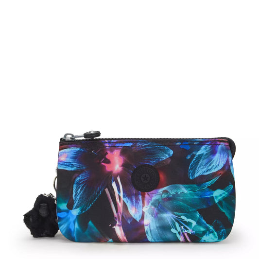 Kipling Creativity Large Printed Pouch - Spectral Orchid