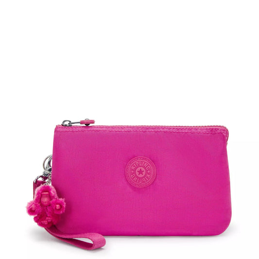 Kipling Creativity Extra Large Wristlet - Glowing Fuchsia