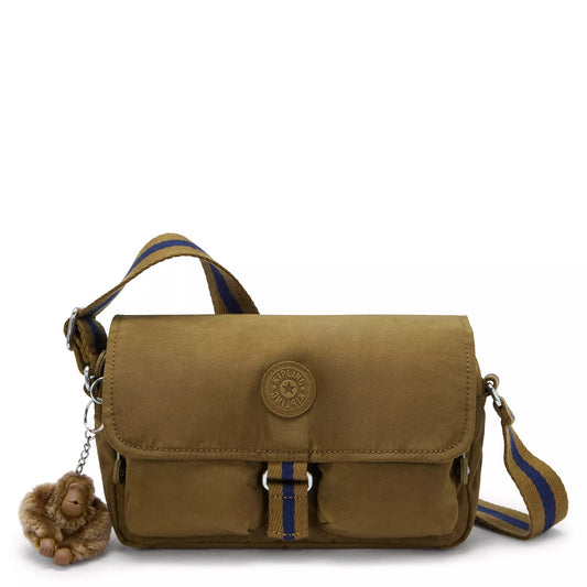 Kipling Chilly Up Crossbody Bag - Dry Laurel