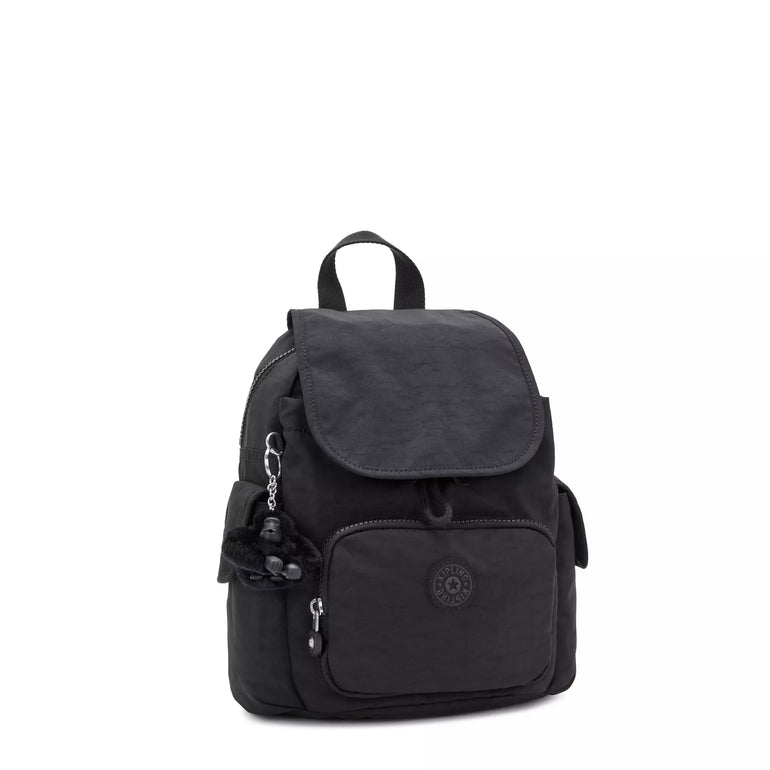 Kipling City Pack Mini Backpack - Black Noir