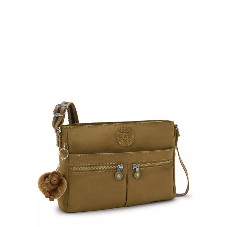 Kipling New Angie Crossbody Bag - Dry Laurel