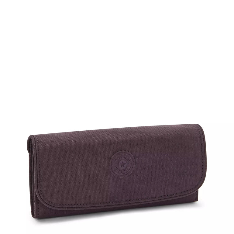 Kipling Money Land Portefeuille à rabat - Ultimate Plum