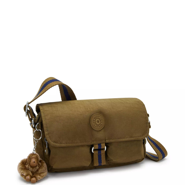 Kipling Chilly Up Crossbody Bag - Dry Laurel