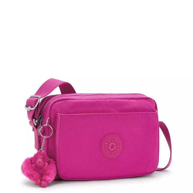 Kipling Abanu Medium Crossbody Bag - Glowing Fuchsia