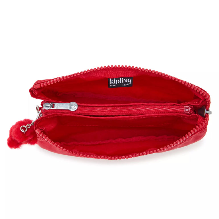 Kipling Creativity Large Pouch - Red Rouge