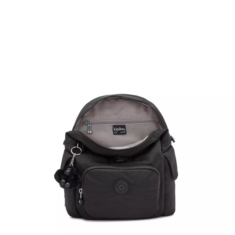 Kipling City Pack Mini Backpack - Black Noir