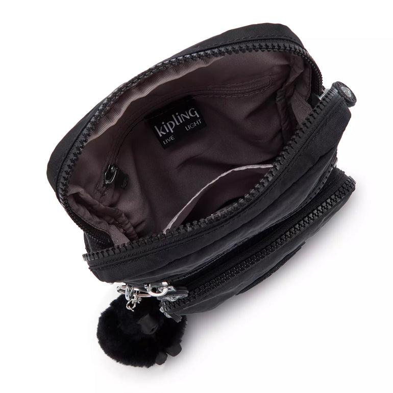 Kipling Gunne Crossbody Bag - Black Noir