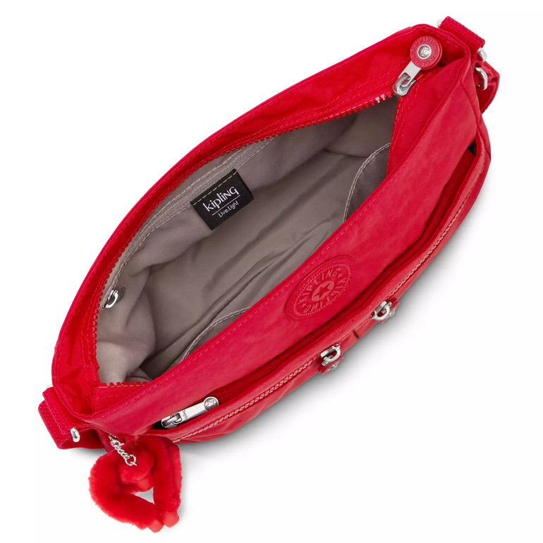 Kipling New Angie Crossbody Bag - Red Rouge