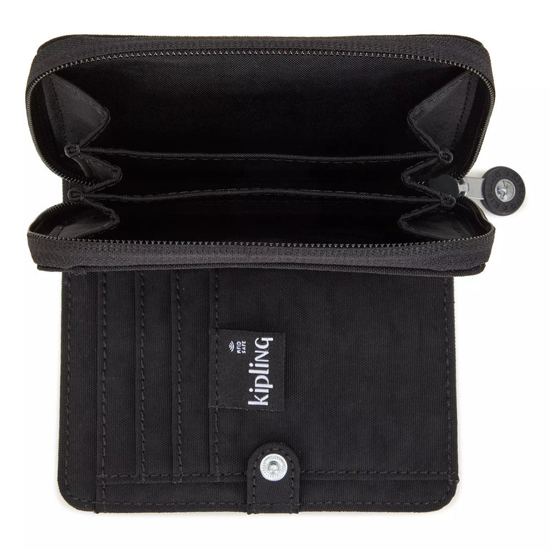 Kipling Money Love Small Wallet - Black Noir