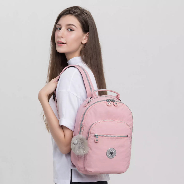 Kipling Seoul Small Tablet Backpack - Bridal Rose