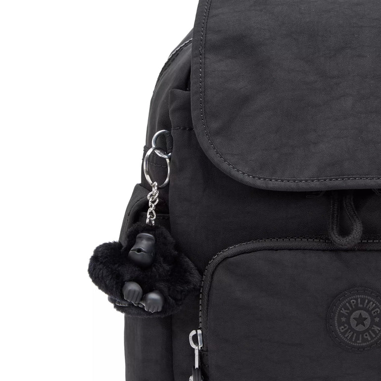 Kipling City Pack Mini Backpack - Black Noir