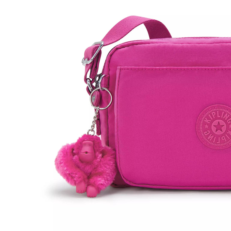 Kipling Abanu Medium Crossbody Bag - Glowing Fuchsia