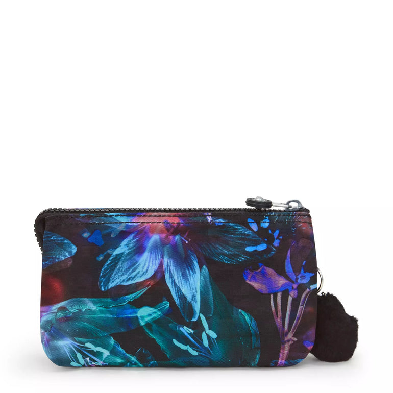 Kipling Creativity Large Printed Pouch - Spectral Orchid