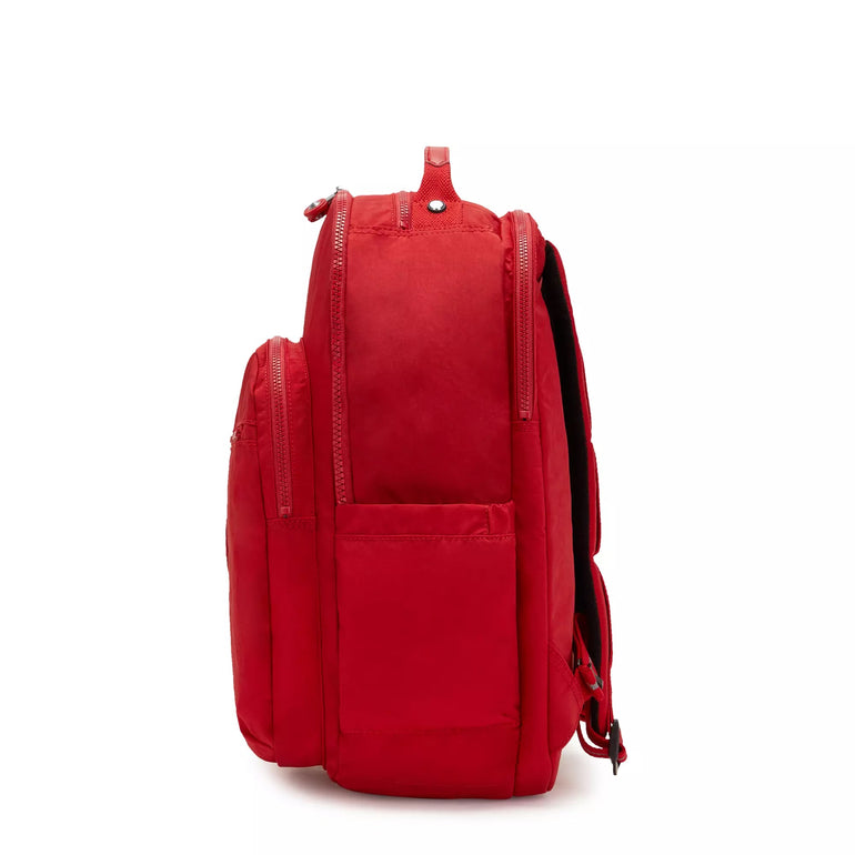 Kipling  Seoul Large 15" Laptop Backpack - Cherry Tonal