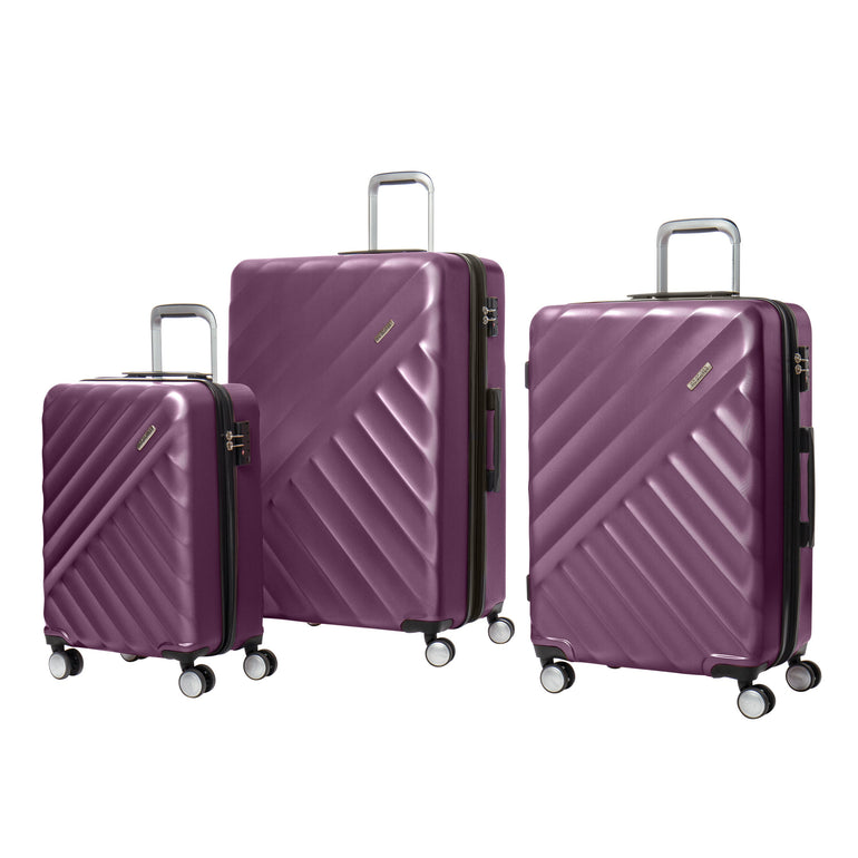 American Tourister Crave Collection 3 Piece Expandable Spinner Luggage Set