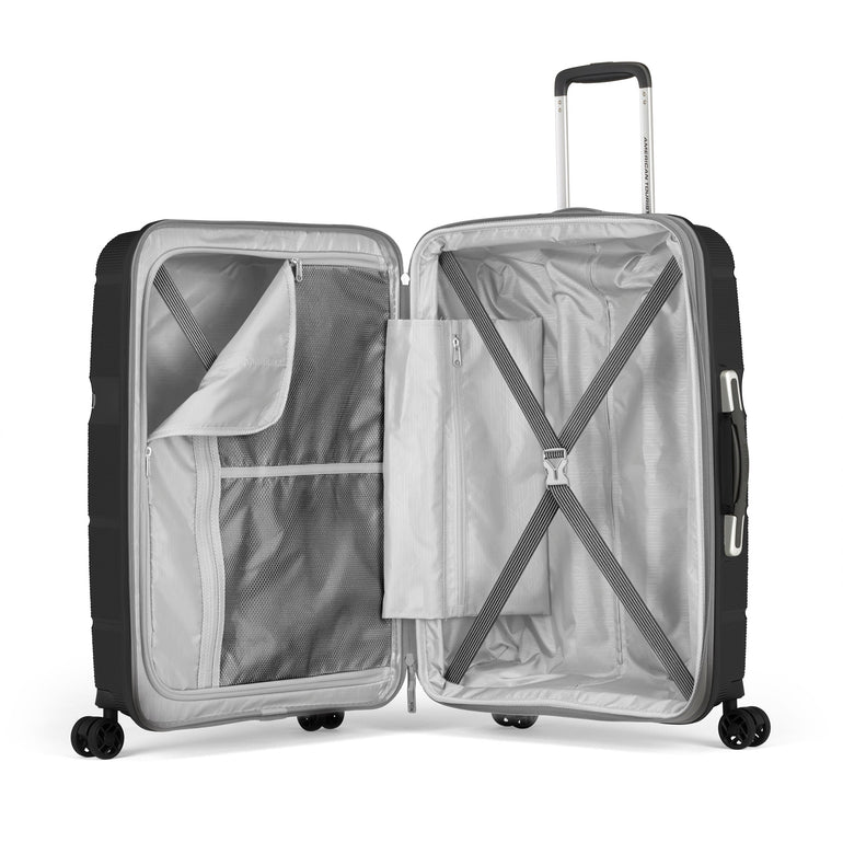 American Tourister Linex Spinner Medium Expandable Luggage