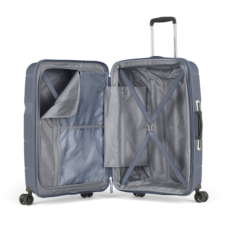 American Tourister Linex Spinner Large Expandable Luggage