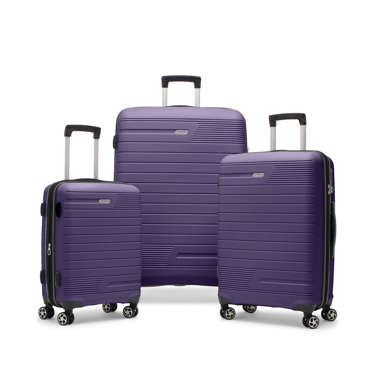 Samsonite Sirocco Collection 3 Piece Nested Spinner Expandable Luggage Set