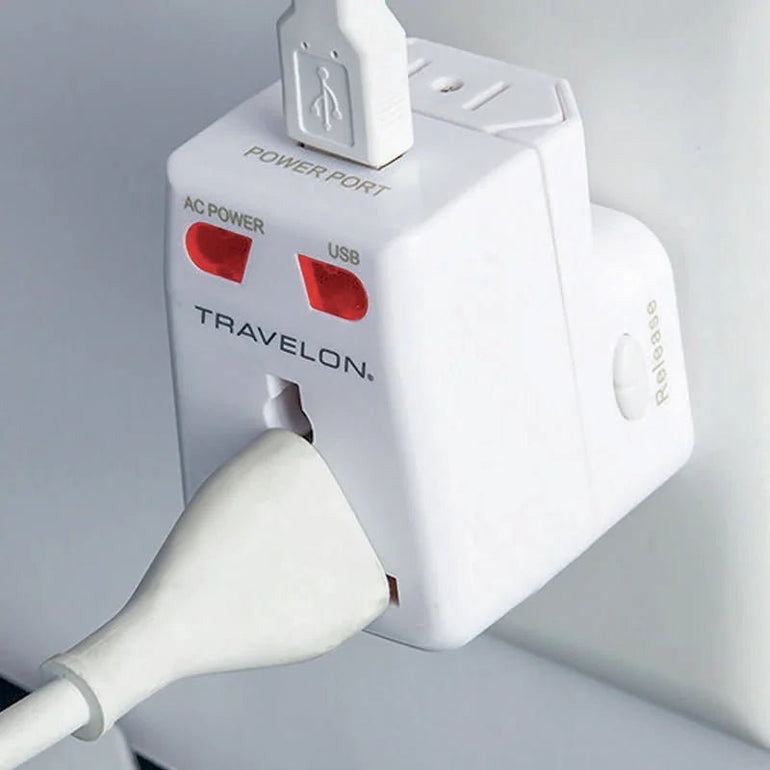 Travelon Worldwide Adapter and USB Charger