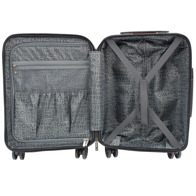 Air Canada Circuit 3-Piece Expandable Luggage Set