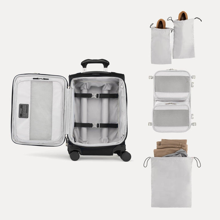 Travelpro VersaPack+ Valise compacte à roulettes pivotantes