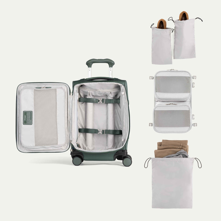 Travelpro VersaPack+ Valise compacte à roulettes pivotantes