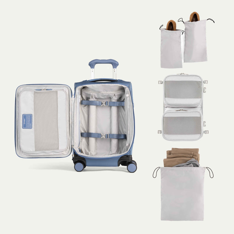 Travelpro VersaPack+ Valise compacte à roulettes pivotantes