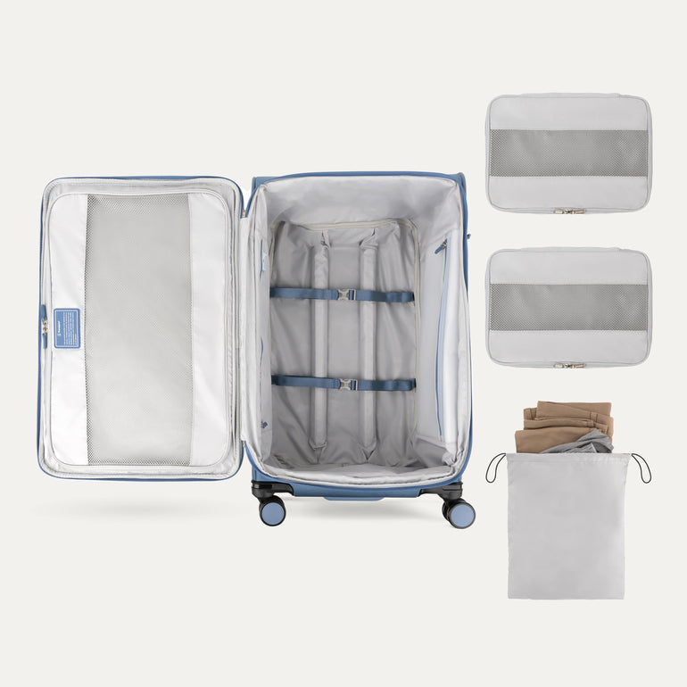 Travelpro VersaPack+ Valise en soute extensible à roulettes pivotantes - Grand