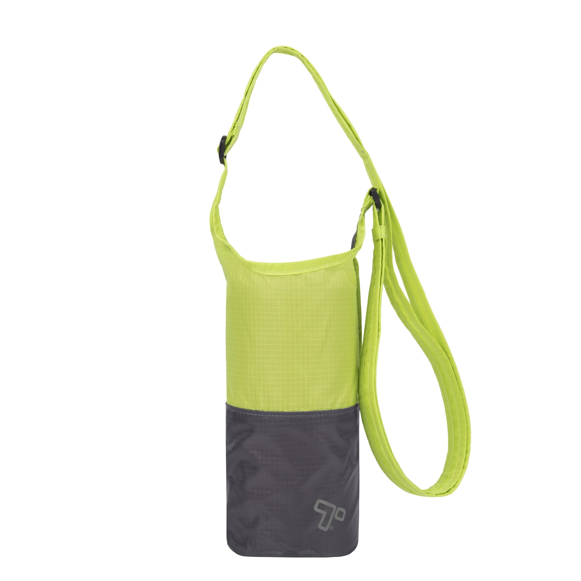 Travelon Packable Water Bottle Tote - Lime/Gray