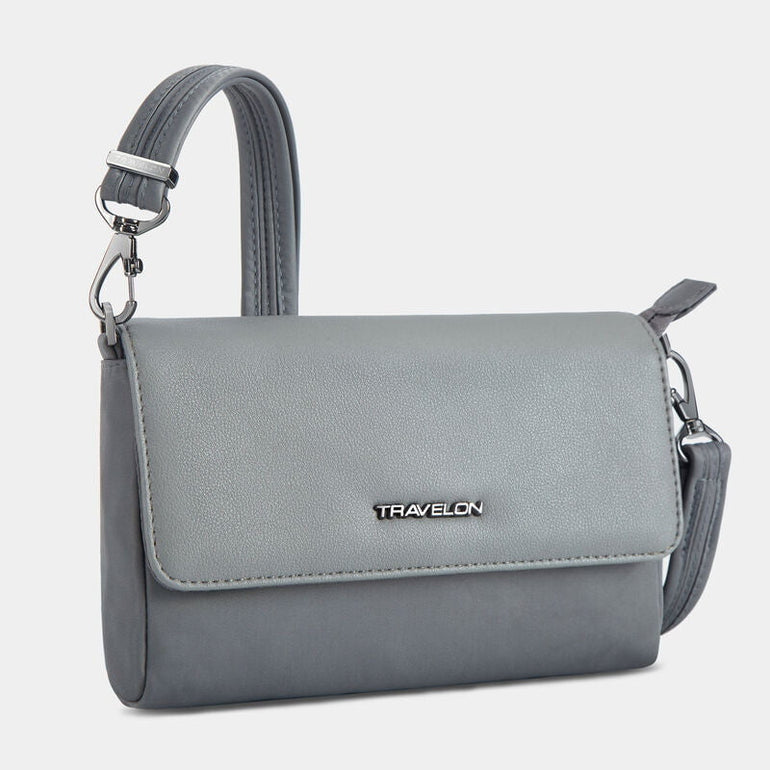 Travelon Anti-Theft Addison Convertible Belt Bag - Gray