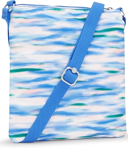 Kipling Keiko Printed Crossbody Mini Bag - Diluted Blue