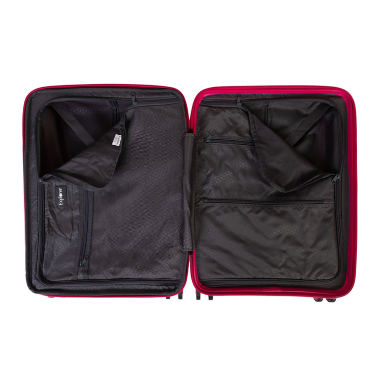 Explorer Breeze Anti-Theft Expandable Carry-On Luggage