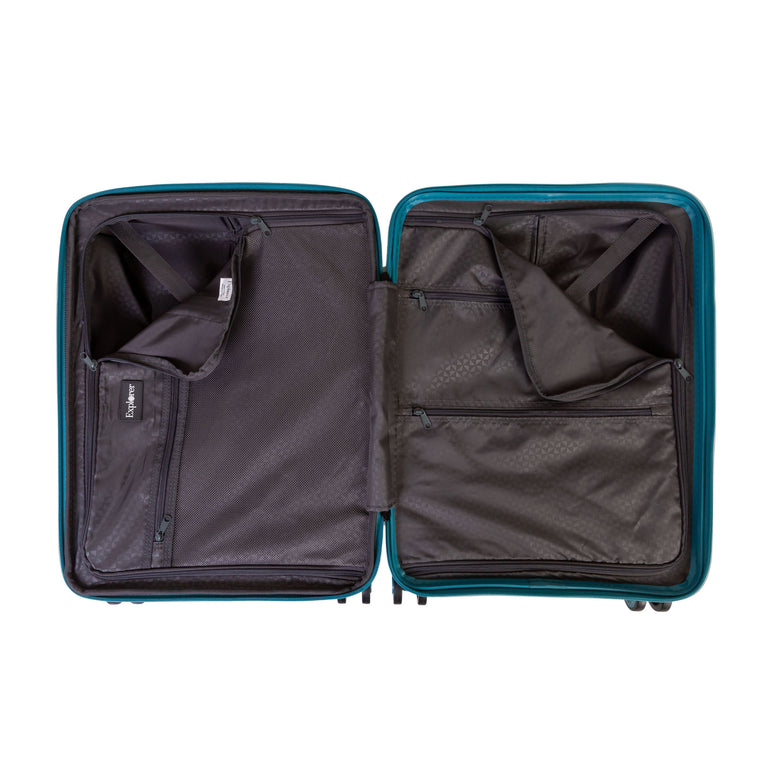 Explorer Breeze Anti-Theft Expandable Carry-On Luggage