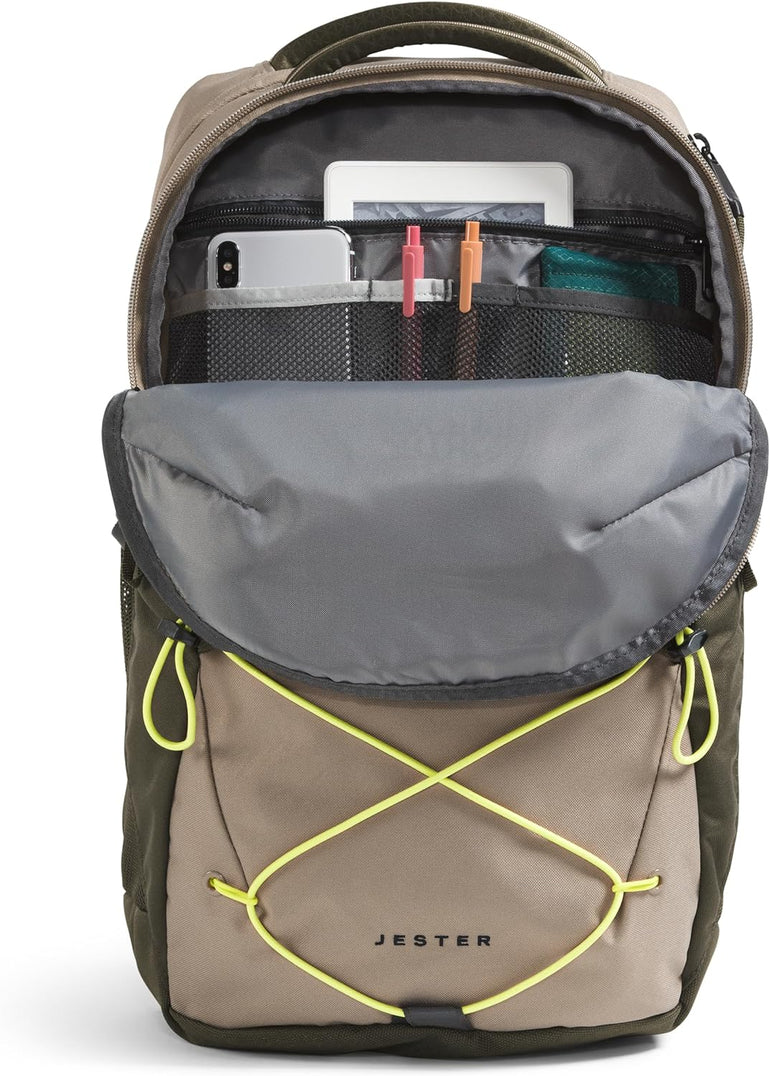 The North Face Jester Sac à Dos - Forest Olive Light Heather/TNF Black