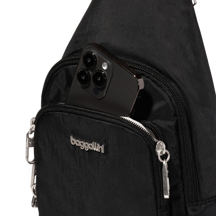 Baggallini Securtex Anti-Theft Daytripper Sling