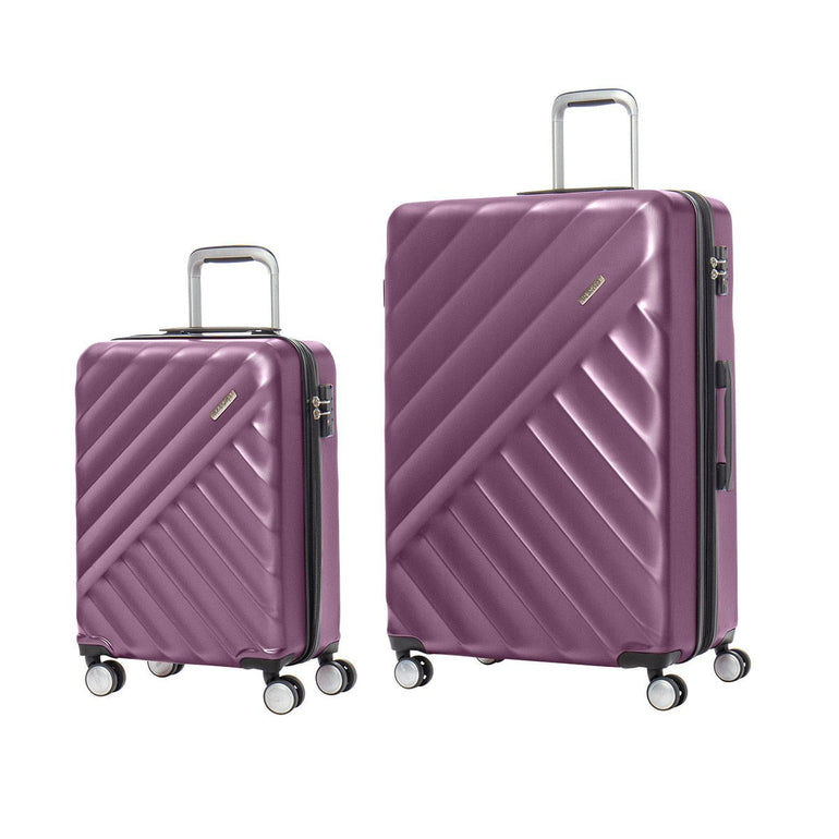 American Tourister Crave Collection 2 Piece Expandable Spinner Luggage Set - Carry-On and Large