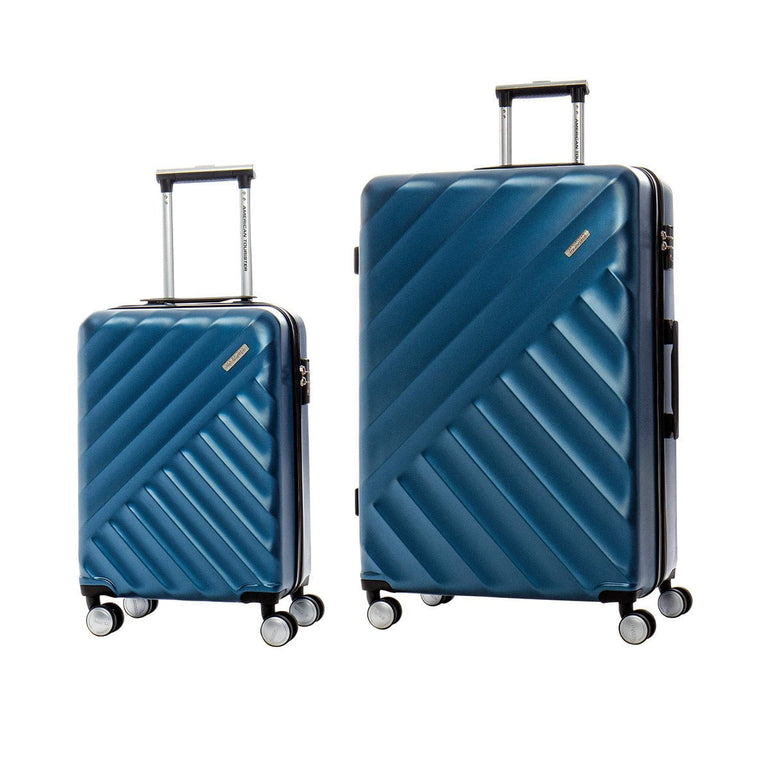 American Tourister Crave Collection 2 Piece Expandable Spinner Luggage Set - Carry-On and Large