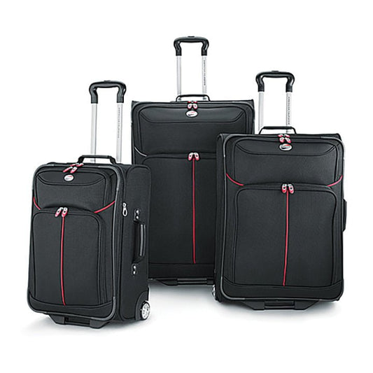 American Tourister Bonneville 3-Piece Luggage Set on Two Wheels