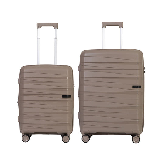 Explorer Breeze ensemble de 2 valises extensibles anti-vol (taille cabine et moyenne)