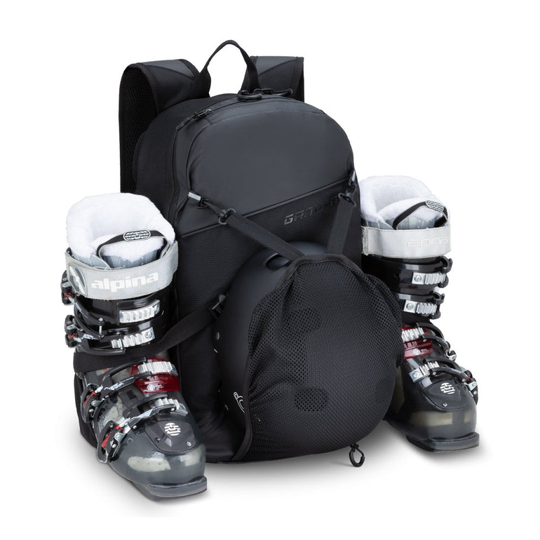 Graphite Ski Boots Backpack