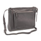 Mancini Pebbled Michelle Leather Crossbody Bag