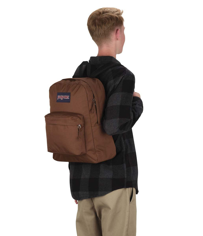 JanSport SuperBreak Plus Backpack - Basic Brown