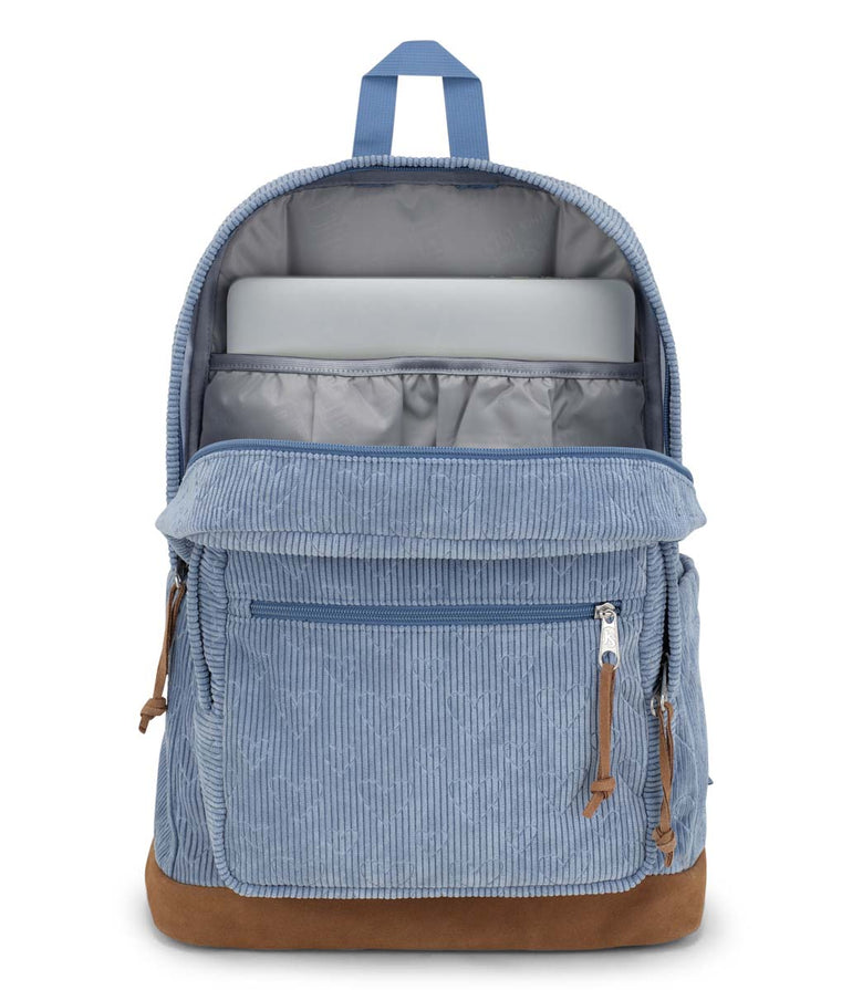 JanSport Right Pack Expressions Sac à dos - Embossed Hearts Blue