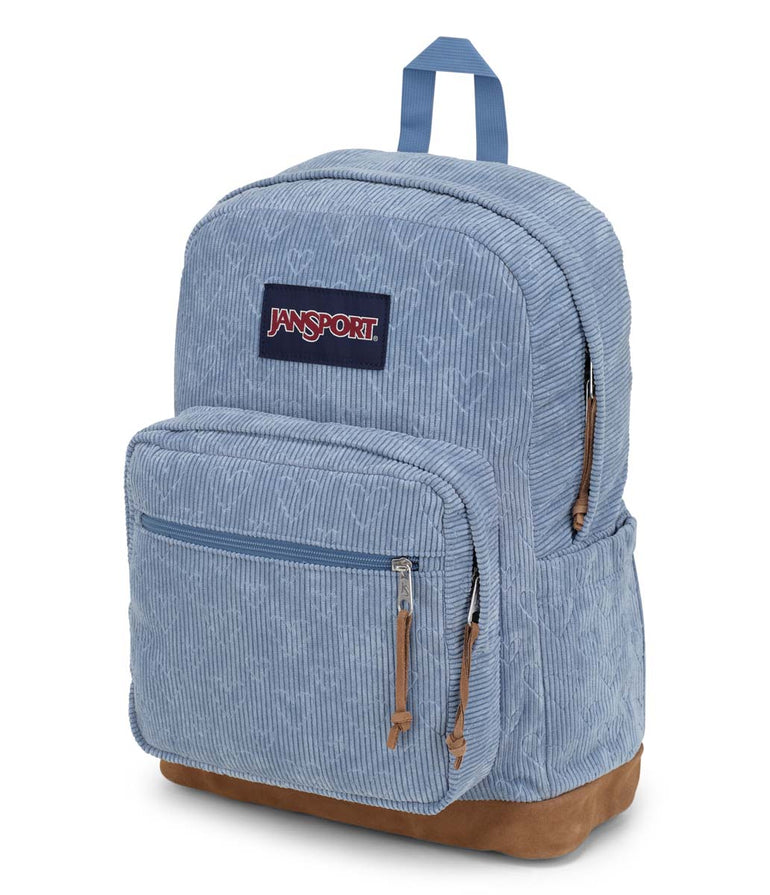 JanSport Right Pack Expressions Sac à dos - Embossed Hearts Blue