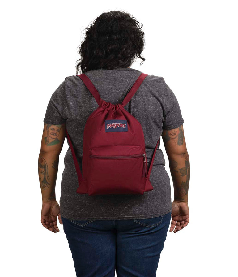 JanSport Draw Sack - Russet Red