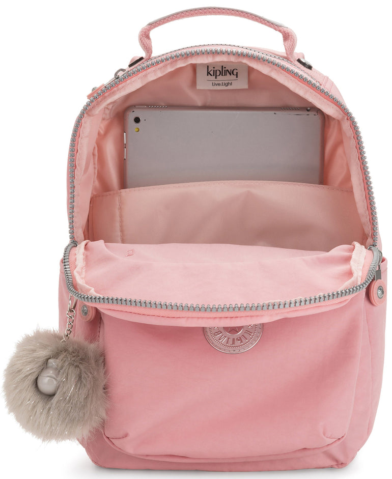 Kipling Seoul Small Tablet Backpack - Bridal Rose