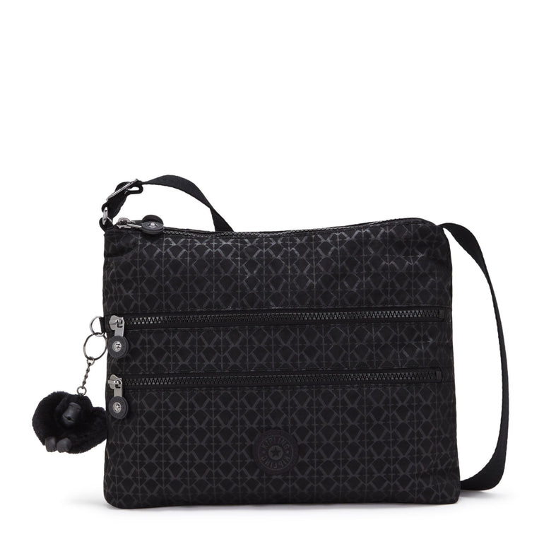 Kipling Alvar Printed Crossbody Bag - Signature Embossed