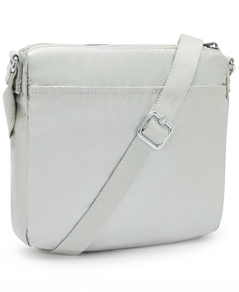 Kipling Sebastian Metallic Crossbody Bag - New Bright Metallic